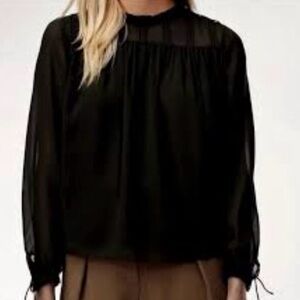 Aritzia Wilfred Lourdes Blouse